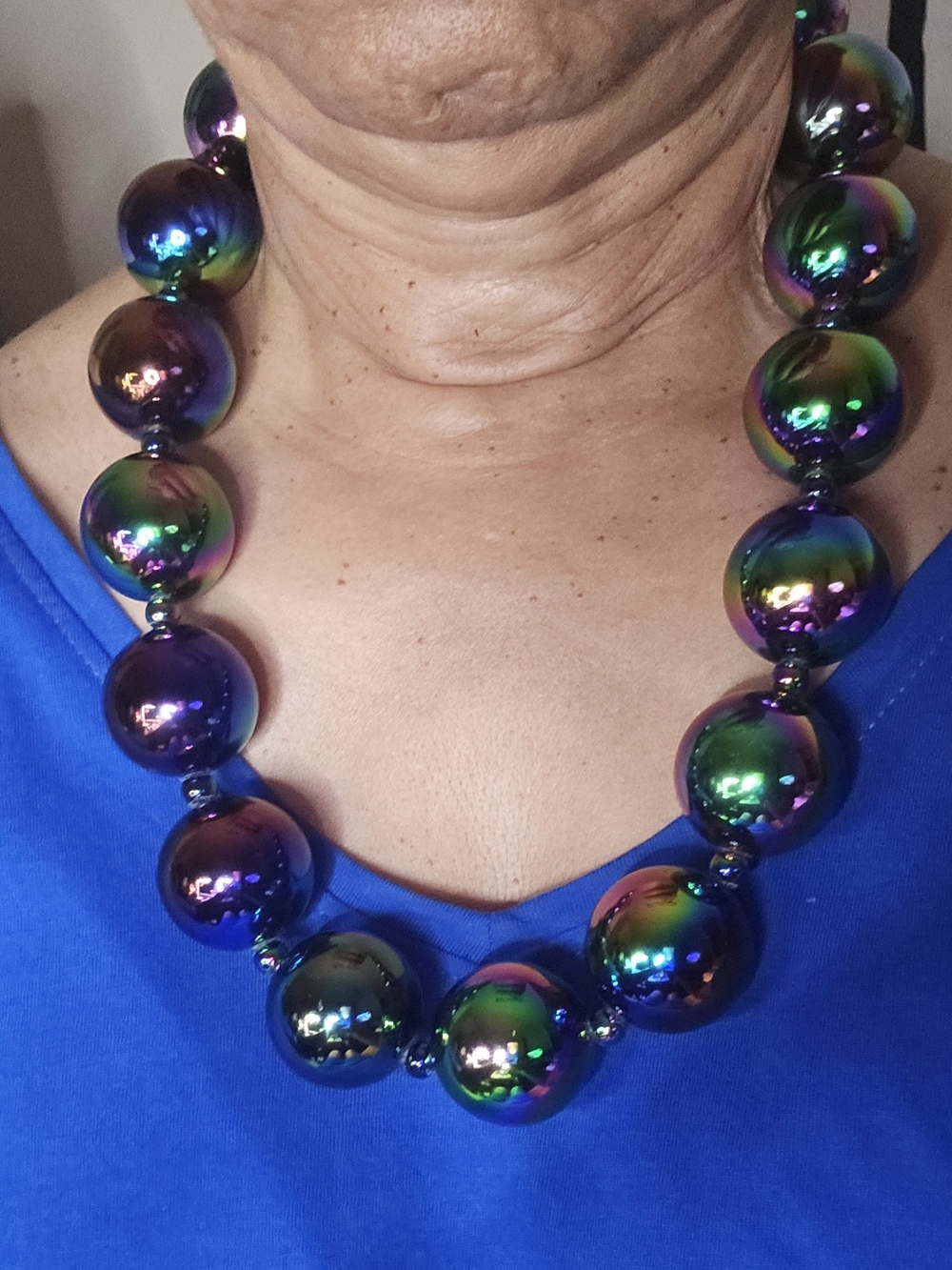 Sassy Jones Dina Mirmaid (Iridescent) Necklace